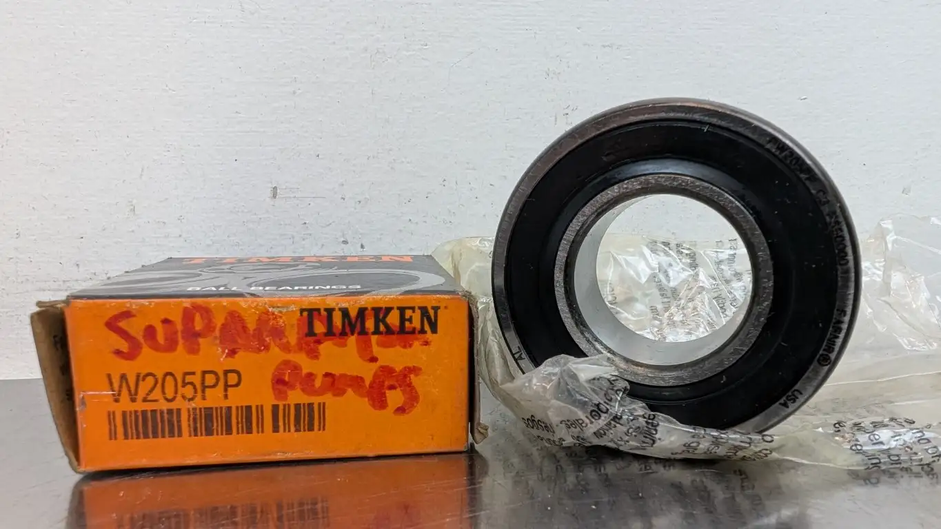 Timken W205PP Deep Groove Ball Bearing 25mm ID 52mm OD 20.62mm Wide