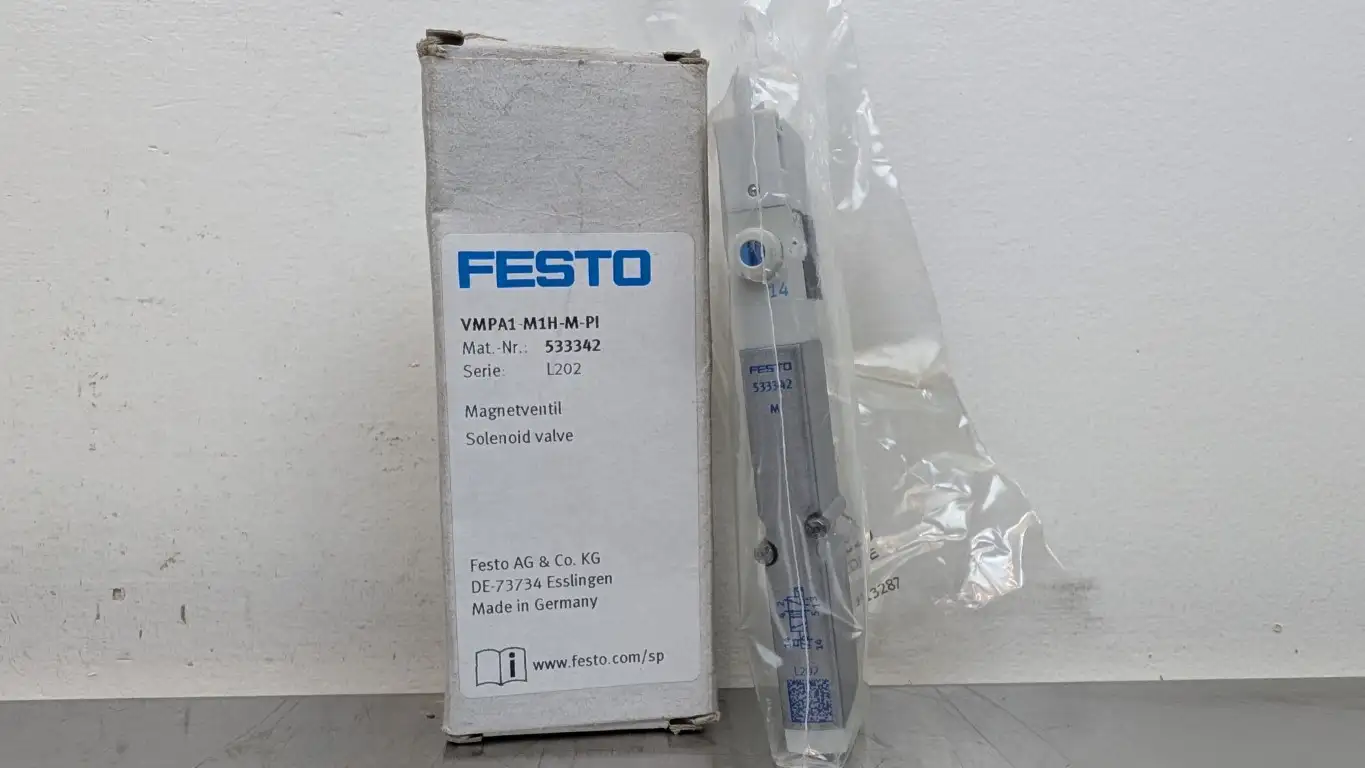Festo VMPA1-M1H-M-PI Solenoid Valve 533342 15VDC Coil 1W