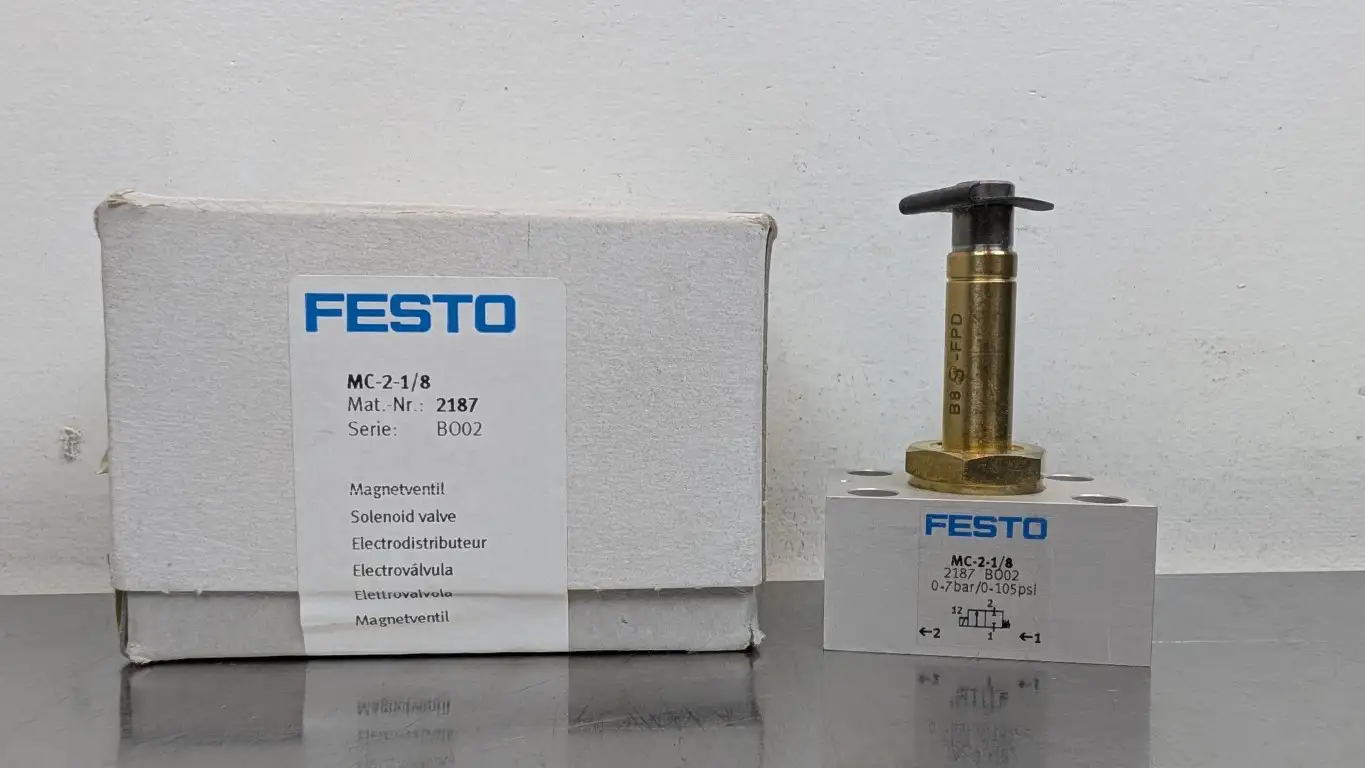 Festo MC-2-1/8 Solenoid Valve 2187