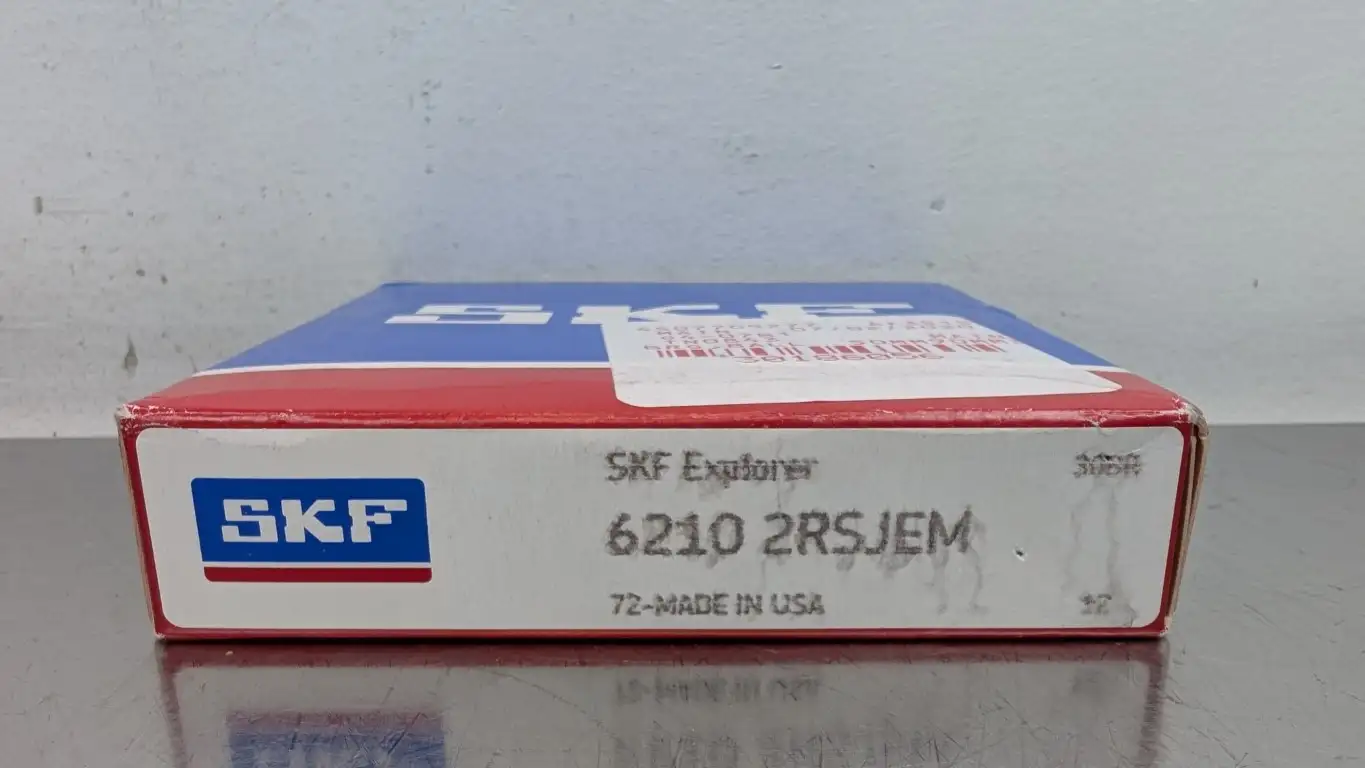 SKF 6210 2RSJEM Deep Groove Ball Bearing Explorer 50mm ID 90mm OD 20mm Wide Factory Sealed