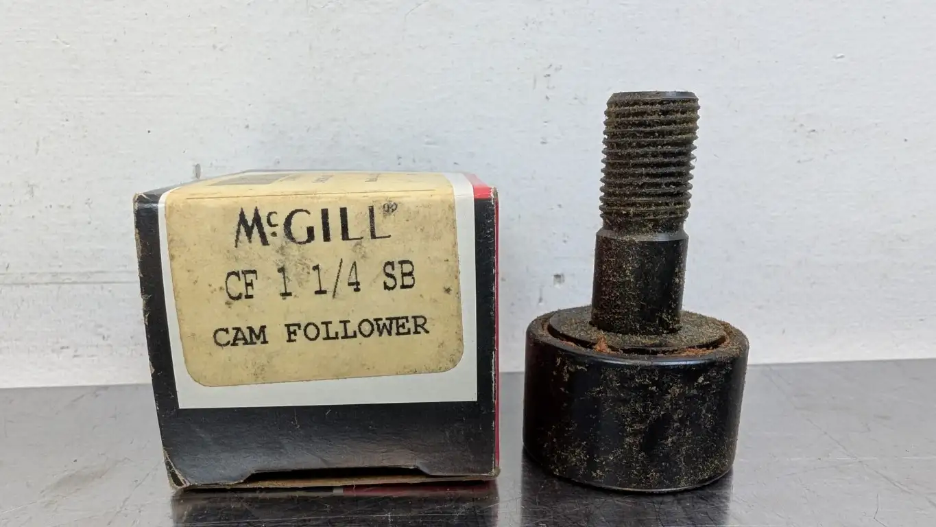 McGill CF 1 1/4 SB Cam Follower 1.25″ Roller OD .75″ Roller Wide CF1-1/4SB