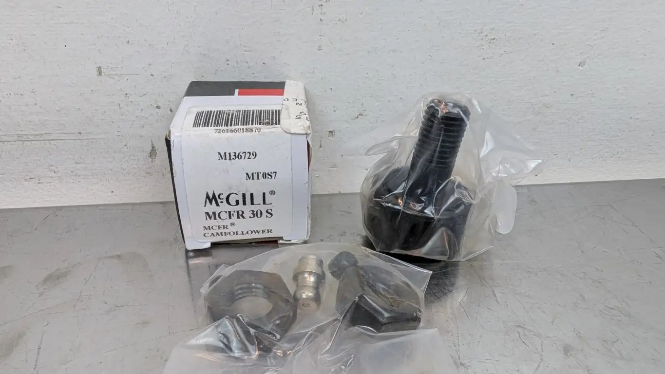 McGill MCFR 30 S Crowned Cam Follower 30mm Roller OD 14mm Roller Wide