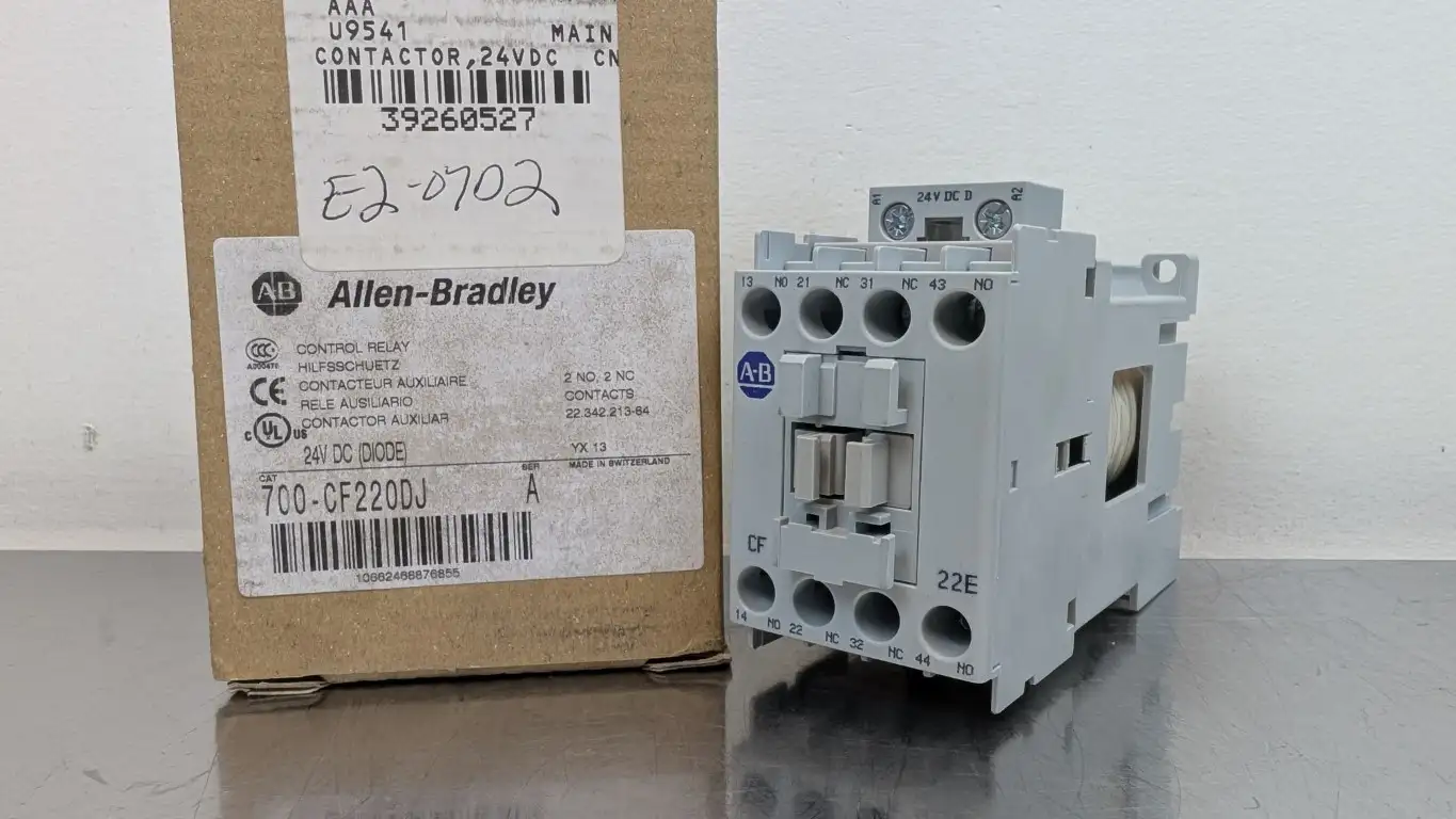 Allen-Bradley 700-CF220DJ Control Relay Ser A 2NO 2NC 24VDC Coil