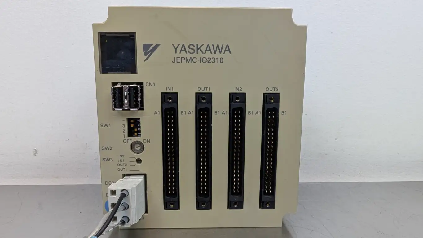Yaskawa JEPMC-IO2310-E I/O Module 64-Point Input and Output 24VDC 500mA
