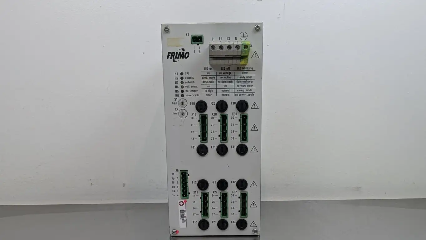 Hetronik HC200-HN-12-FCS Heating Temperature Controller FRIMO Ver A.2 -2.01